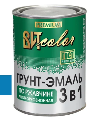 Грунт-эмаль по ржавчине светло-голубая 0,8кг color ВИТ 29124
